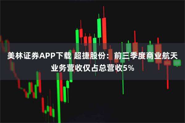 美林证券APP下载 超捷股份：前三季度商业航天业务营收仅占总营收5%