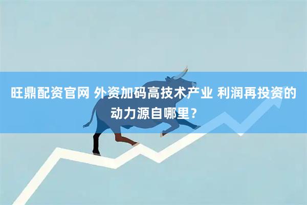 旺鼎配资官网 外资加码高技术产业 利润再投资的动力源自哪里?